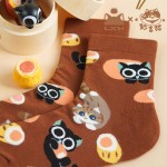 LXH × Miao Ji Cat Co-branded Socks - Official Genuine Cat Tea Party Merchandise Series